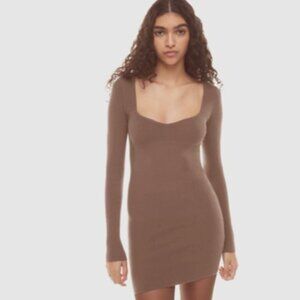 NWT WILFRED ARITZIA Tuscany Knit Mini Dress